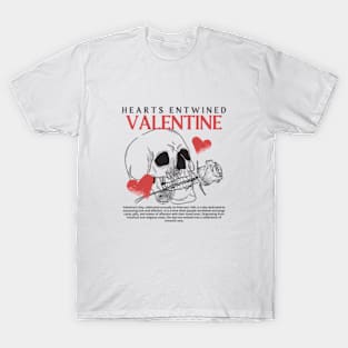 Hearts Entwined Valentie T-Shirt